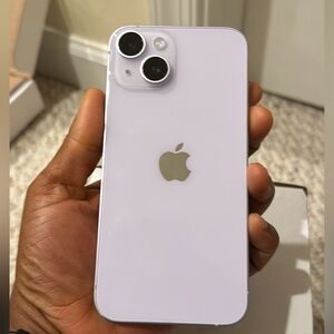 Apple 14pro 128gb purple  100% unlocked